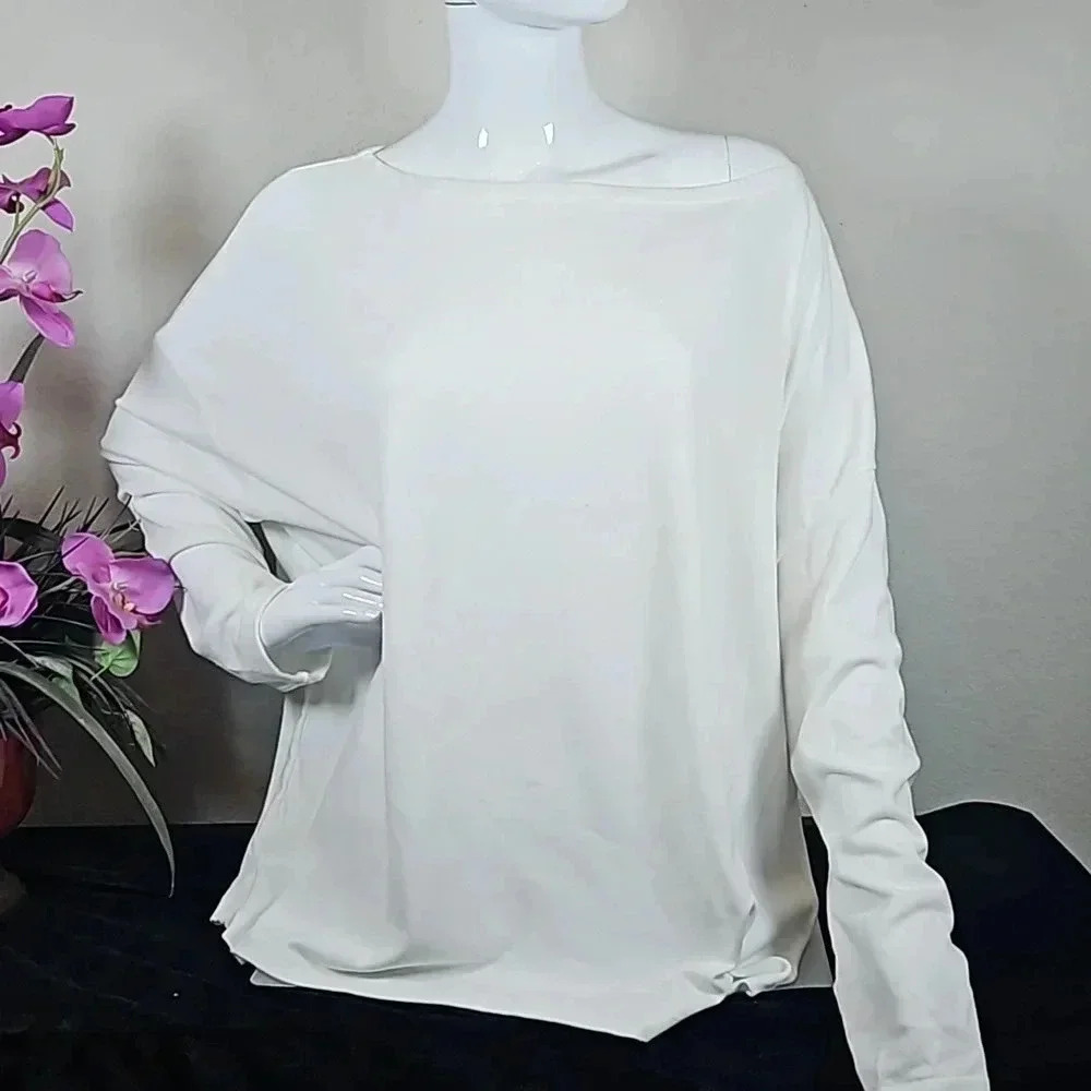 All Saints Boat Neck Top Size Small